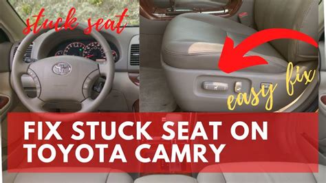 Here's what I've tried so far: Took the <strong>seat</strong> out of. . Toyota camry check rear seat key stuck